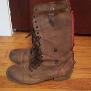 Steve Madden brown boots 10